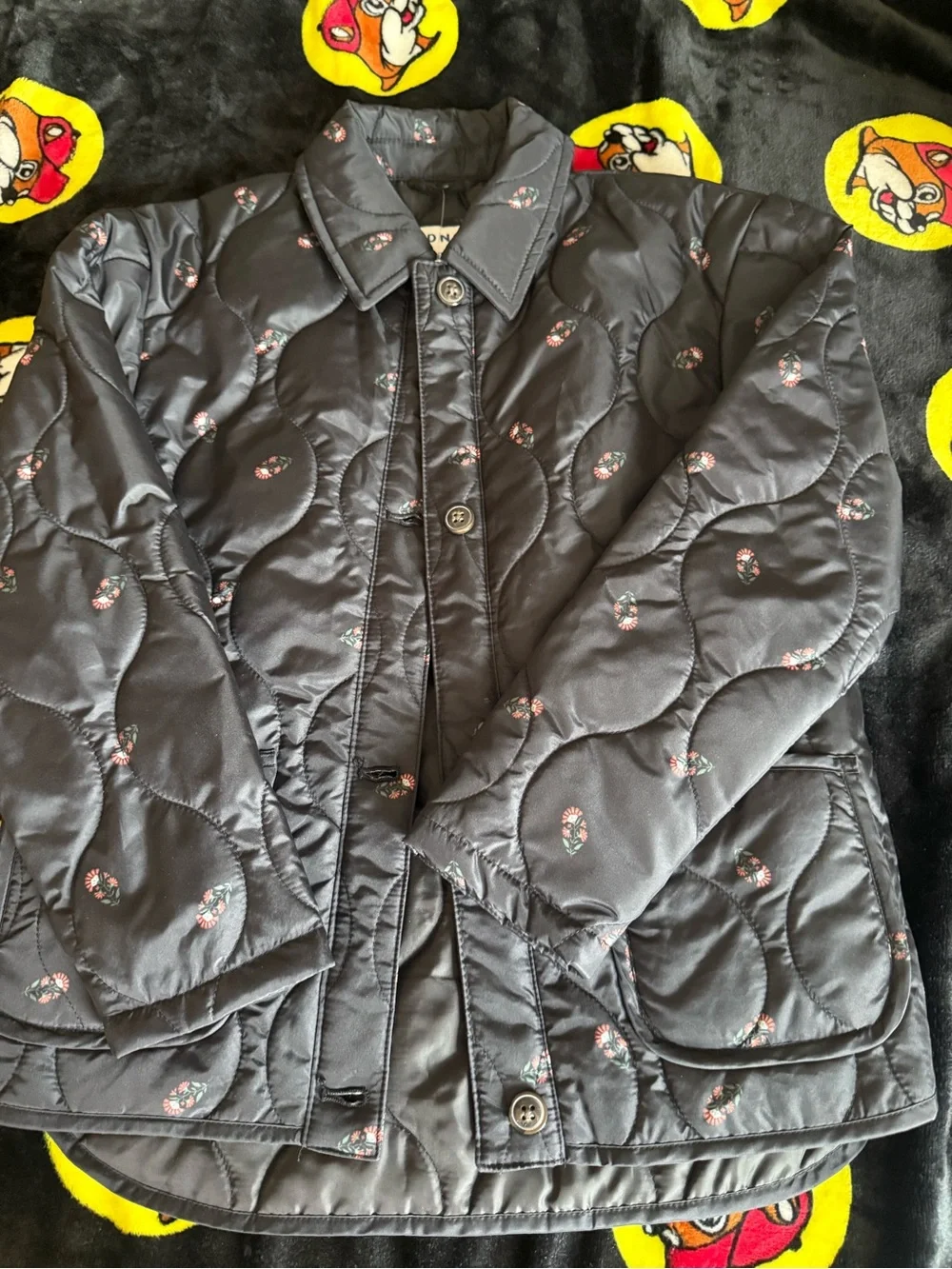 Old Navy Black Women's Quilted Water-Resistant Puffer Jacket
